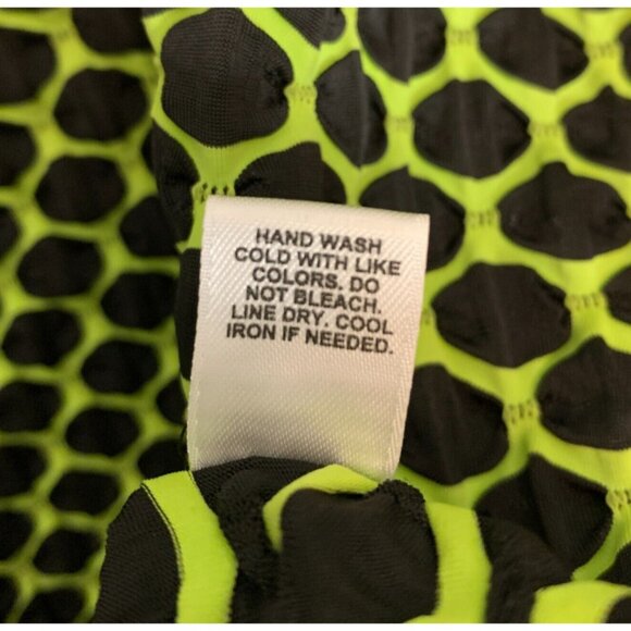 Vtg Cato Women 80s 90s Wacky Popcorn Neon Polka Dot Stretchy Knit Top 18 Plus - Picture 9 of 9